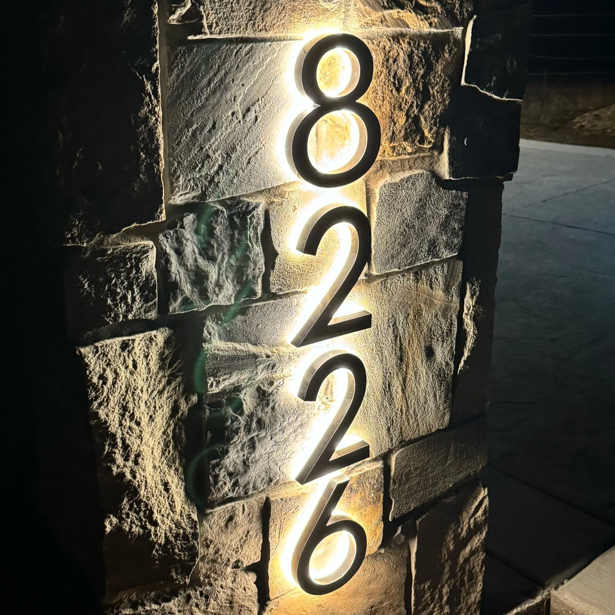 Lighted Address Numbers 1